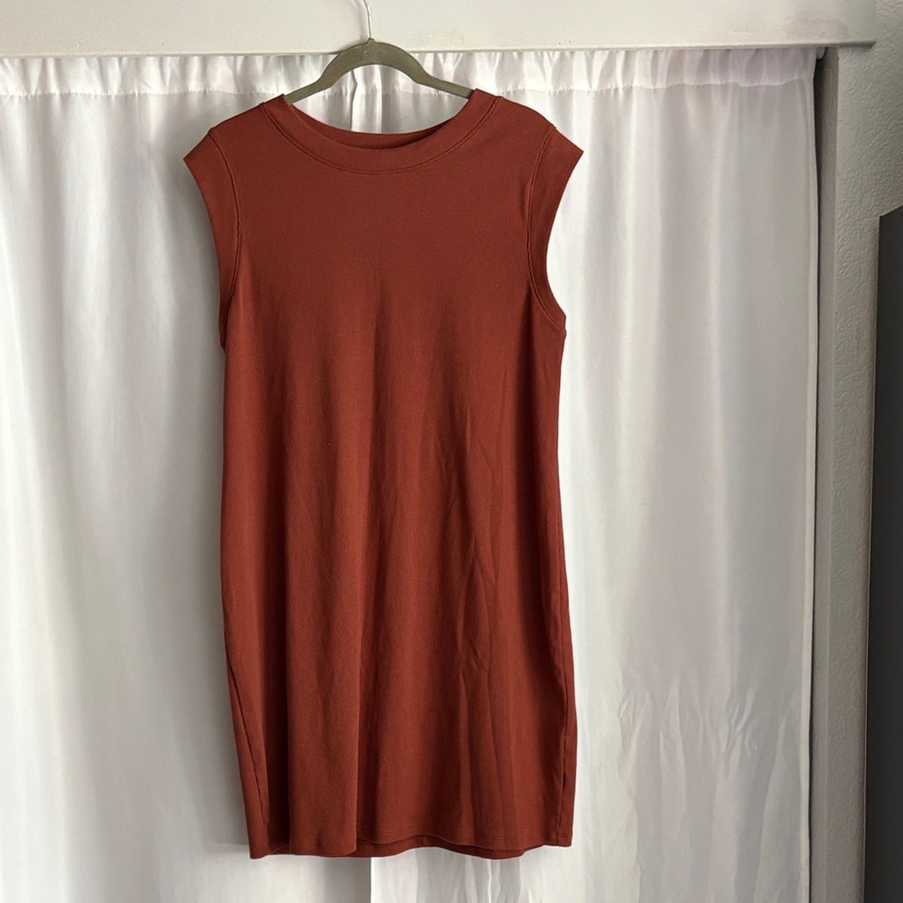 a new day Sleeveless Terracotta Mini Dress